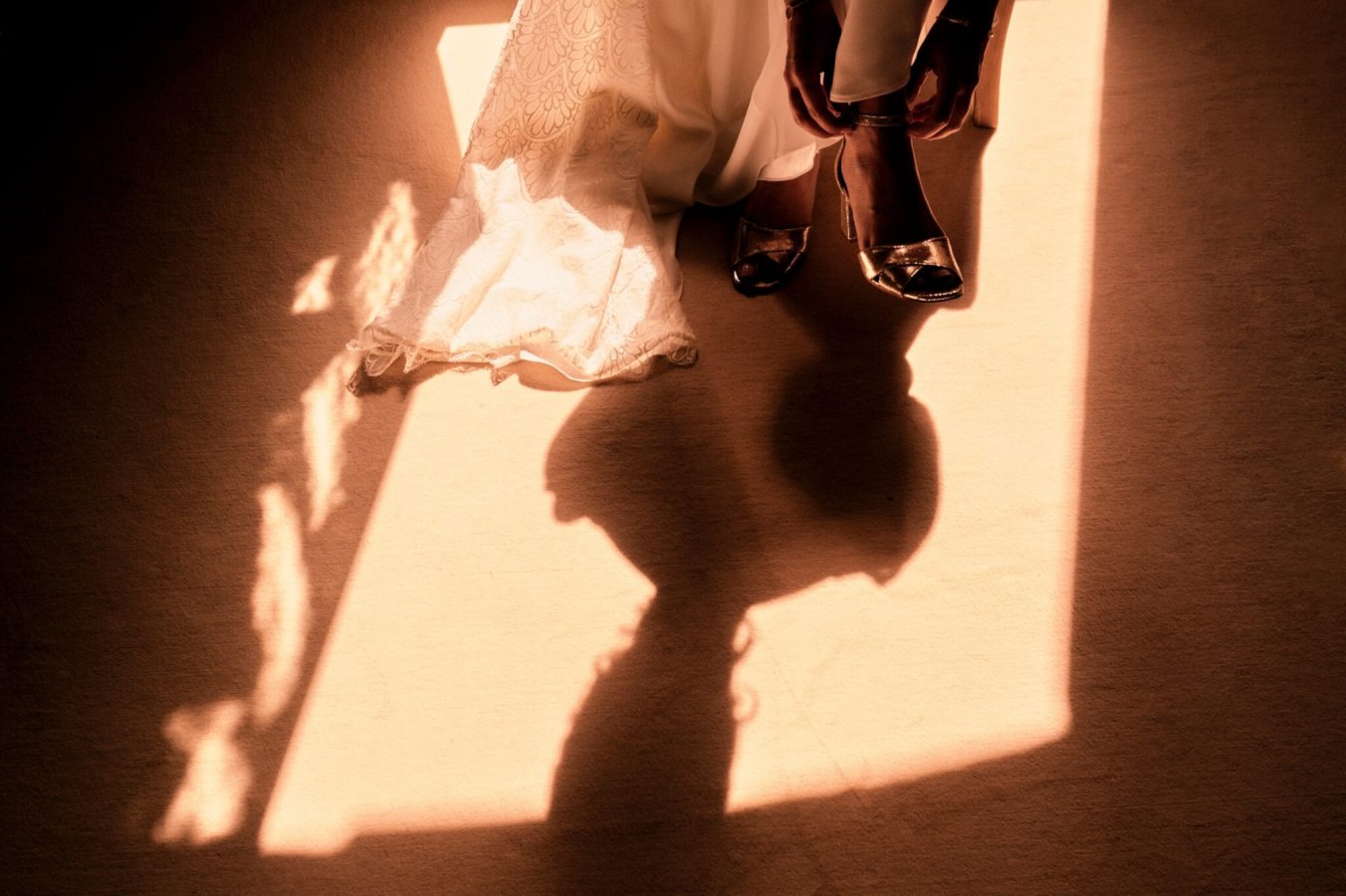 Préaparatifs mariée château de Pordor