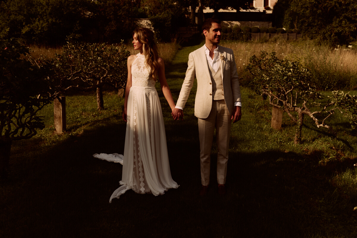 Photographie de mariage et photos de couple à la Dîme de Giverny