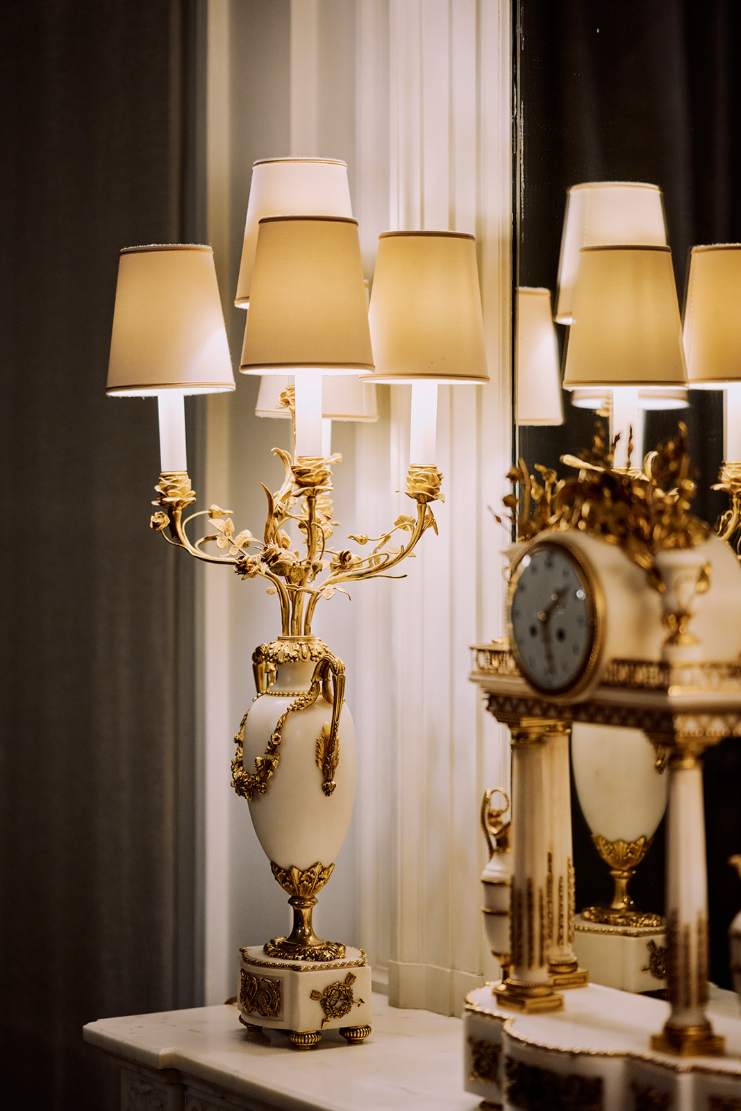 Intérieur de palace parisien